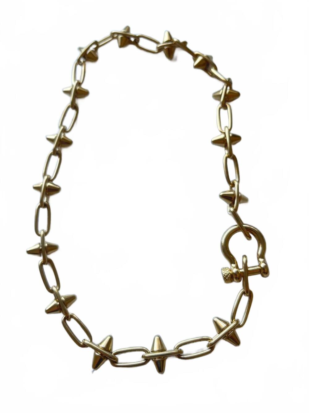 NEW JESSICA MATRASKO JEWELRY women's annika necklace in gold